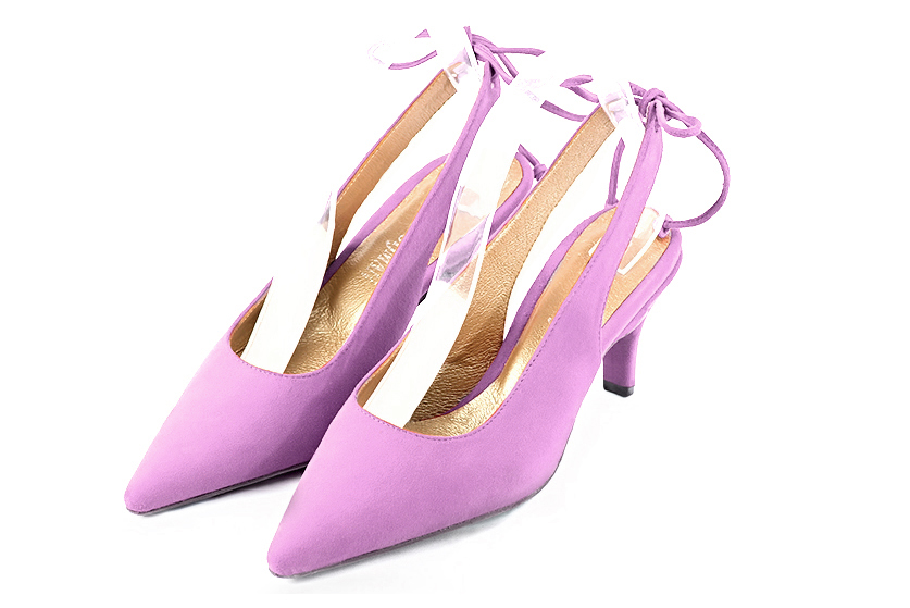 Mauve high sales heel shoes